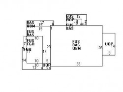 40 Crescent Ave, Newton MA 02459-2102 floor plan