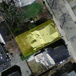 59 Wildwood Ave, Newton MA  02460-1321 aerial view