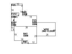6 Chamberlain Rd, Newton MA 02458-2405 floor plan