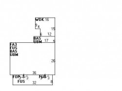 16 Marlboro St, Newton MA 02458-2121 floor plan