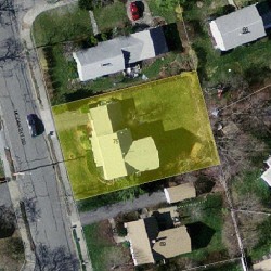 75 Mccarthy Rd, Newton MA 02459-3644 aerial view