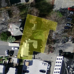 13 Jackson St, Newton MA 02459-2362 aerial view