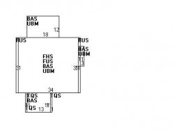 16 Fairview St, Newton MA 02458-2209 floor plan