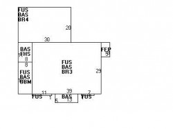 31 Montrose St, Newton MA 02458-2717 floor plan