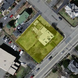 523 Watertown St, Newton MA 02460-1433 aerial view