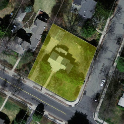 271 Woodward St, Newton MA 02468-2010 aerial view