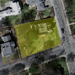 355 Newtonville Ave, Newton MA 02460-1928 aerial view