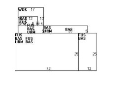 55 Colbert Rd, Newton MA  02465-2906 floor plan