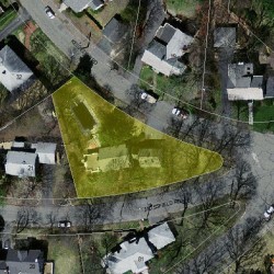 11 Mossfield Rd, Newton MA  02468-1921 aerial view