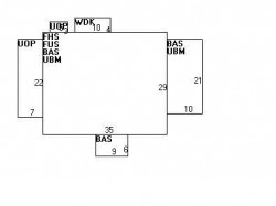 23 Converse Ave, Newton MA 02458-2503 floor plan