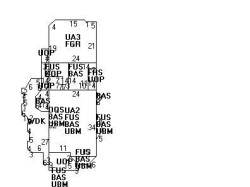 115 Webster St, Newton MA  02465-1821 floor plan