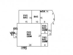 30 Kingston Rd, Newton MA 02461-1014 floor plan