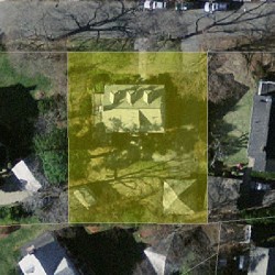 21 Nathan Rd, Newton MA  02459-1104 aerial view