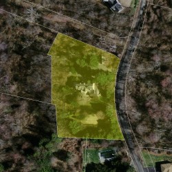 295 Dudley Rd, Newton MA 02459-2831 aerial view