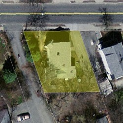 42 Auburndale Ave, Newton MA 02465-1404 aerial view