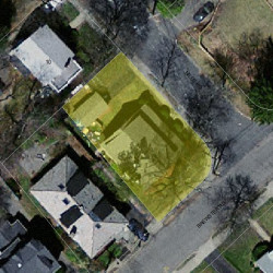 29 Brewster Rd, Newton MA 02461-1334 aerial view