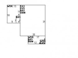 1933 Commonwealth Ave, Newton MA  02466-2417 floor plan