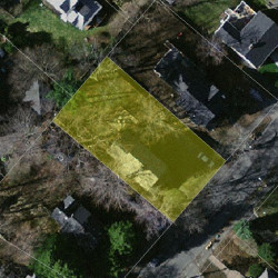 21 Knowles St, Newton MA  02459-2205 aerial view