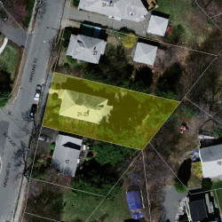 21 Harding St, Newton MA 02465-1300 aerial view