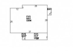 238 Austin St, Newton MA  02465-2501 floor plan