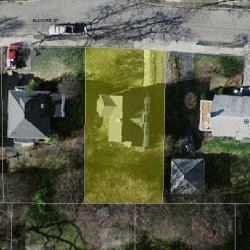 62 Elmore St, Newton MA 02459-1119 aerial view