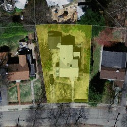 25 Avalon Rd, Newton MA 02468-1609 aerial view