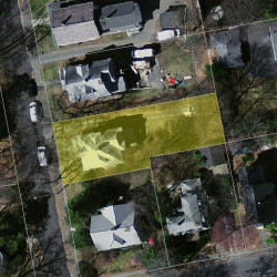 24 Bowdoin St, Newton MA  02461-1414 aerial view