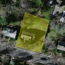 25 Cabot St, Newton MA 02458-2501 aerial view