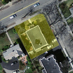 628 Watertown St, Newton MA  02460-1319 aerial view