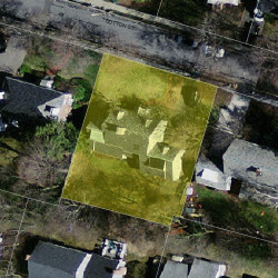 28 Cotton St, Newton MA 02458-2620 aerial view