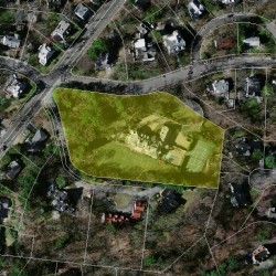 98 Montvale Rd, Newton MA 02459-1363 aerial view