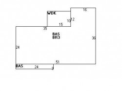 133 Andrew St, Newton MA  02461-2144 floor plan