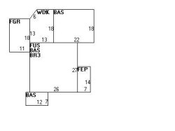 71 Hagen Rd, Newton MA  02459-2730 floor plan