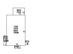 81 Waban St, Newton MA 02458-1456 floor plan