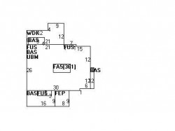 25 Elmore St, Newton MA  02459-1118 floor plan