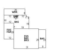 56 Miller Rd, Newton MA  02459-2436 floor plan
