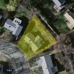 18 David Rd, Newton MA 02459-2712 aerial view