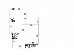 306 Cherry St, Newton MA 02465-1605 floor plan