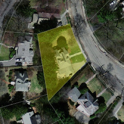 95 Collins Rd, Newton MA  02468-2209 aerial view