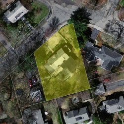 6 Ashmont Rd, Newton MA 02468-1203 aerial view