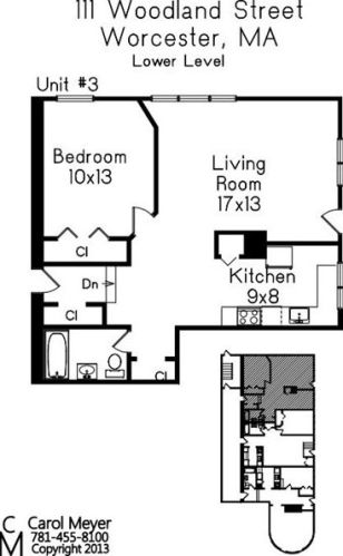 111 Woodland St, Worcester MA 01610-1318 exterior