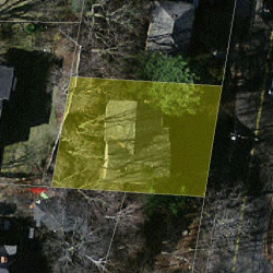 197 Grant Ave, Newton MA 02459-2012 aerial view