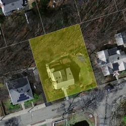 51 Royce Rd, Newton MA 02459-1015 aerial view