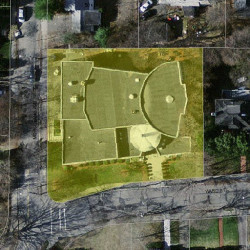 561 Ward St, Newton MA 02459-1156 aerial view