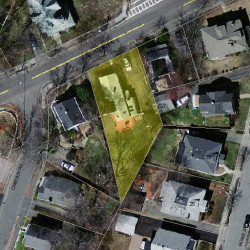 236 Auburndale Ave, Newton MA 02466-1620 aerial view