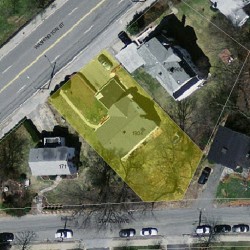 1904 Washington St, Newton MA 02466-3008 aerial view