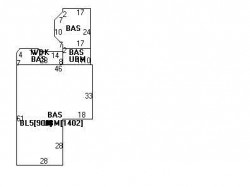 133 Oak Hill St, Newton MA 02459-3455 floor plan