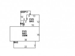 269 Webster St, Newton MA  02466-2105 floor plan