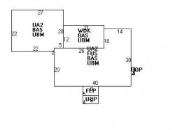 124 Ridge Ave, Newton MA 02459-2536 floor plan
