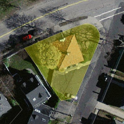 242 Commonwealth Ave, Newton MA  02466-1733 aerial view